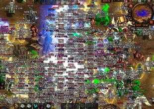 地狱火焰技能范围广,无所不在!(合成版传奇)